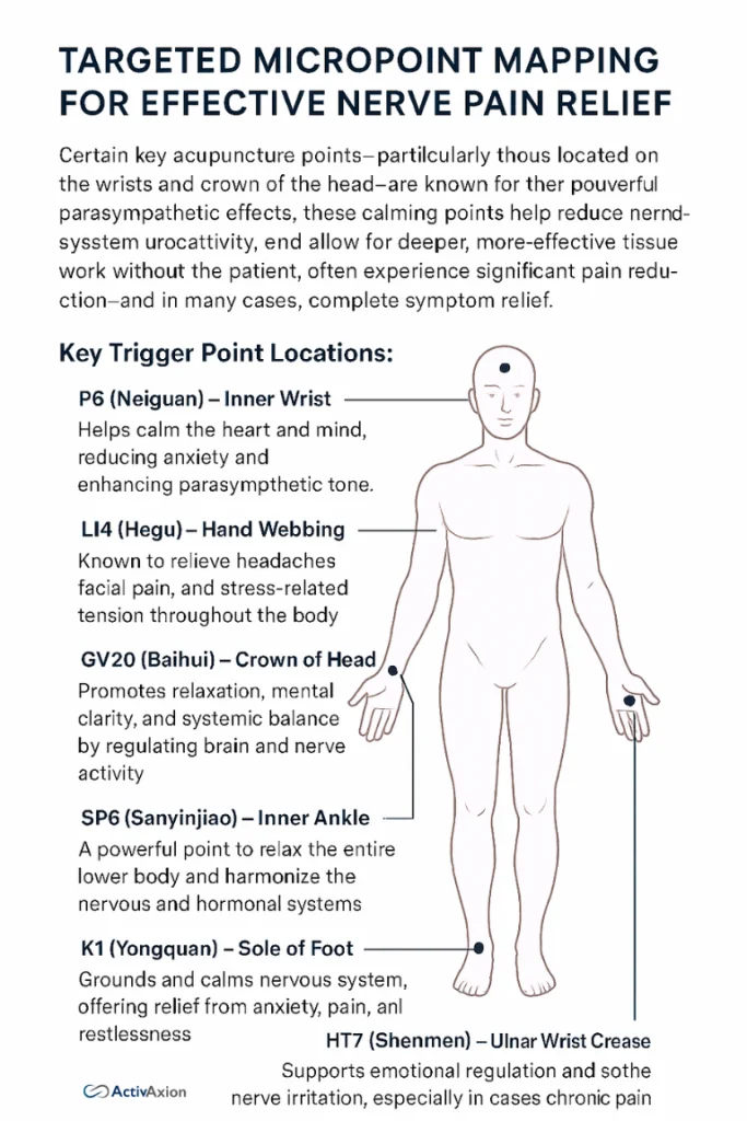 Nerve Pain Micropoint Mapping MPS Therapy Diagram Activ Axion Montreal